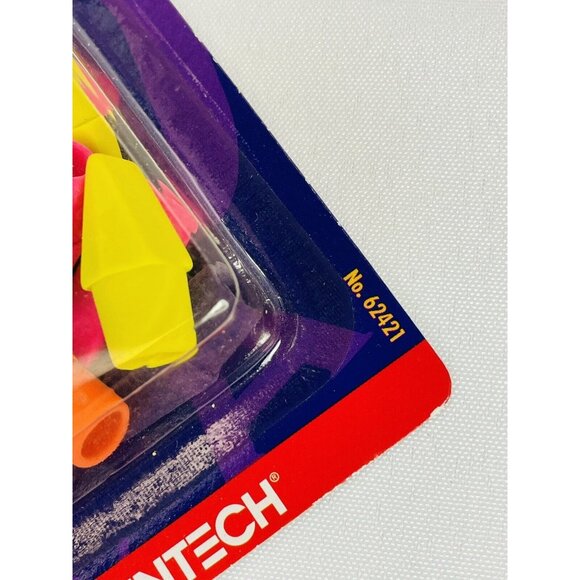 Vintage 1999 Pentech Rubz Eraser Cap Toppers Multi-Color 15 Pieces Open Box - Picture 7 of 9